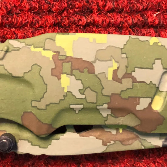 Army Green Lock Knife