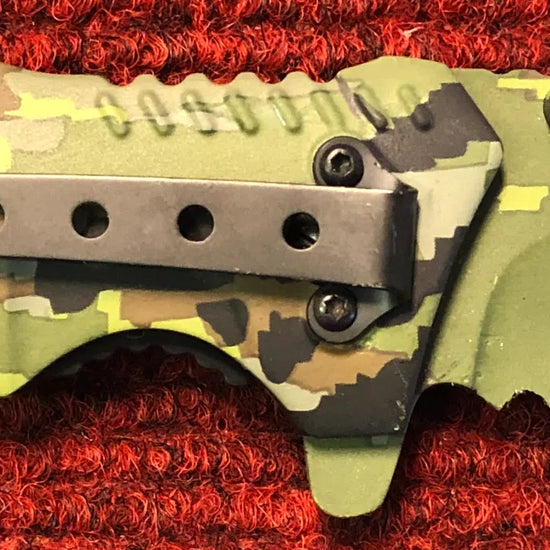 Army Green Lock Knife