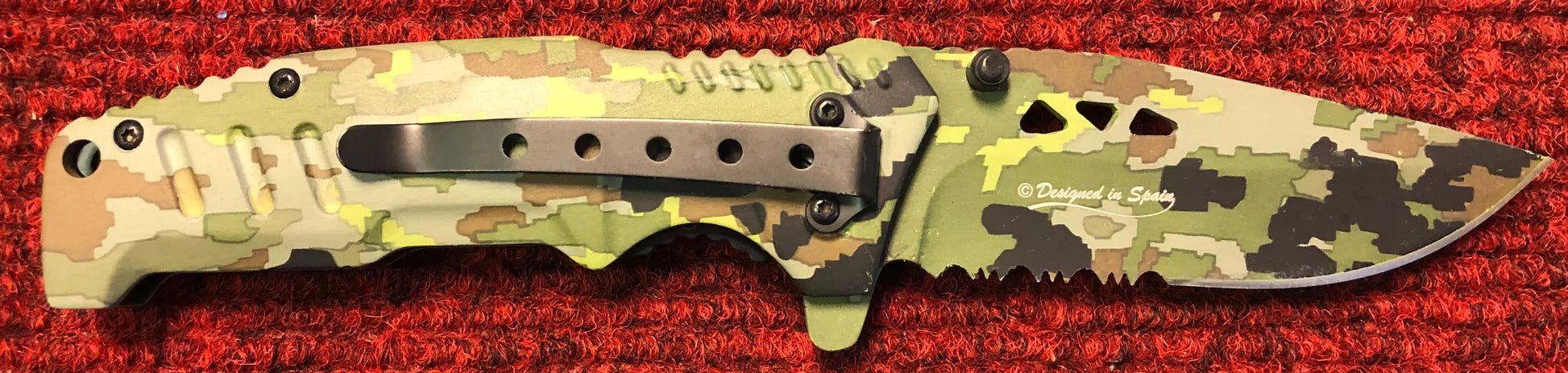 Army Green Lock Knife