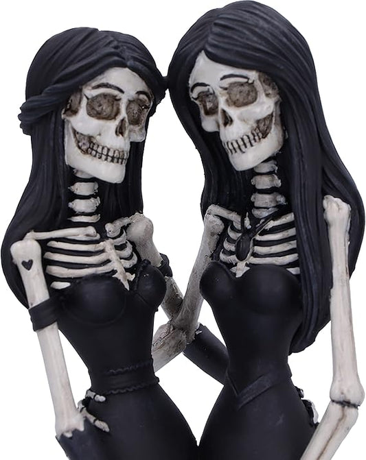 Eternal Sisters Skeleton Figurine