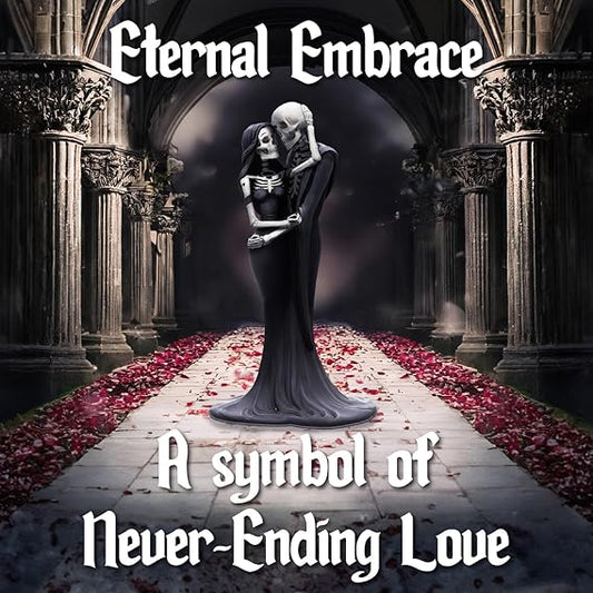Eternal Embrace Skeleton Figurine