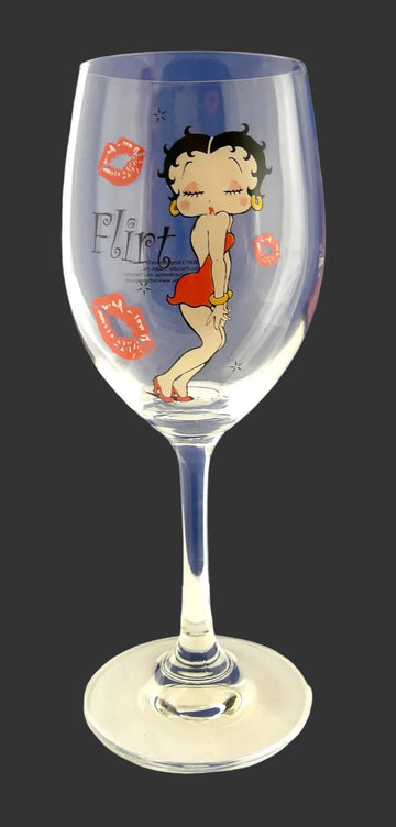 Flirt Betty Boop Glass