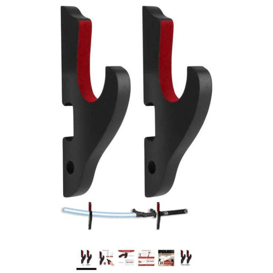 Black Katana One Piece Wall Sword Stand