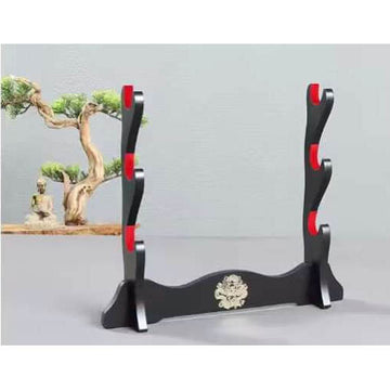 Katana Three Piece Sword Stand