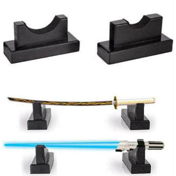 Black Katana One Piece Free Form Sword Stand