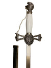 Knights of St John Silver White Masons Sword