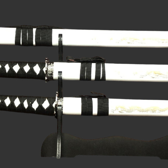 Golden Dragon (White) Samurai Sword
