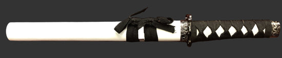 Golden Dragon (White) Samurai Sword