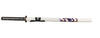 Sword with a decorative handle on a white background