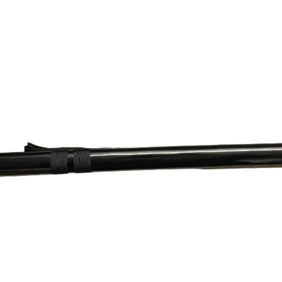 Black sword on a white background