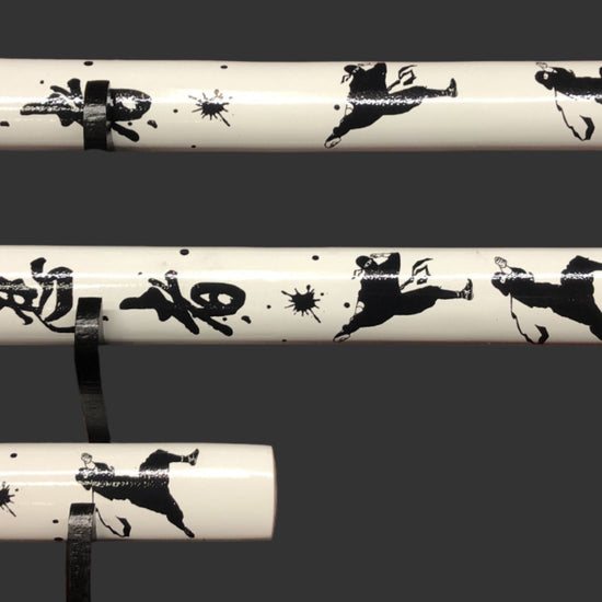 Red & Black Ninja Samurai Sword Set