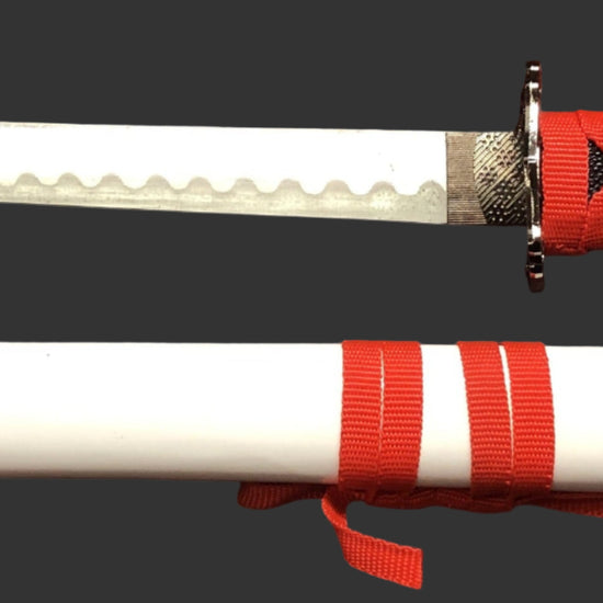 Red & Black Ninja Samurai Sword Set