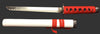 Red & Black Ninja Samurai Sword Set