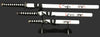 White & Black Samurai Sword Set