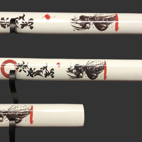 White & Black Samurai Sword Set