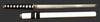 White & Black Samurai Sword Set