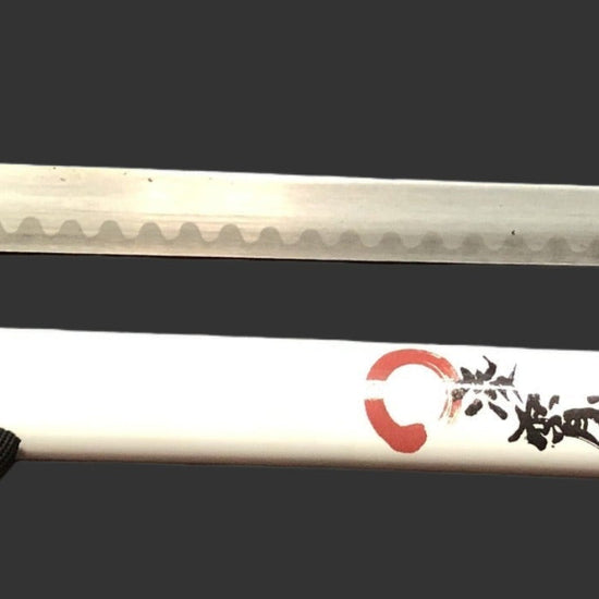 White & Black Samurai Sword Set