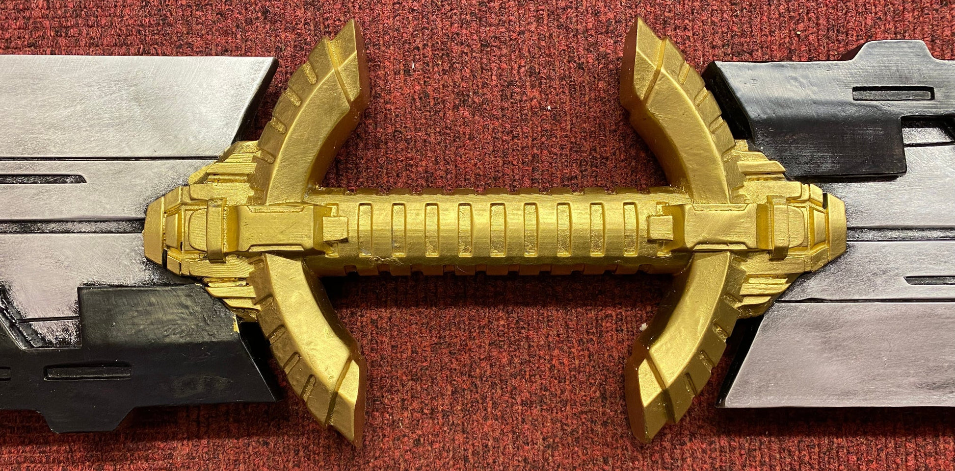Thanos Double Edged Fibreglass Cosplay Sword