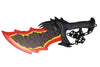 Kratos Fire Red Blades of Chaos God of War