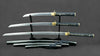 Righteous Dragon Minamoto 1095 Clay Tempered Samurai Sword Set