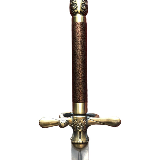 Sword on a white background