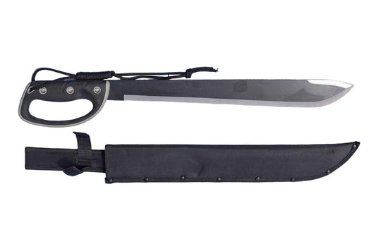 Sword with sheath on a white background