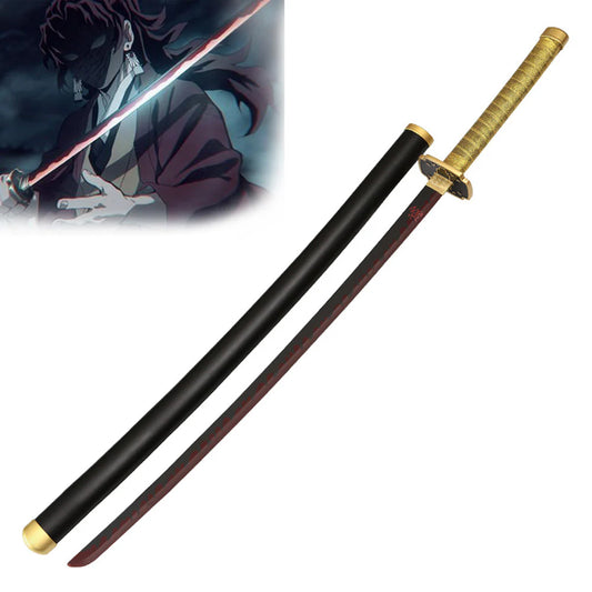 Yoriichi Tsugikuni Gold Demon Slayer Katana Sword