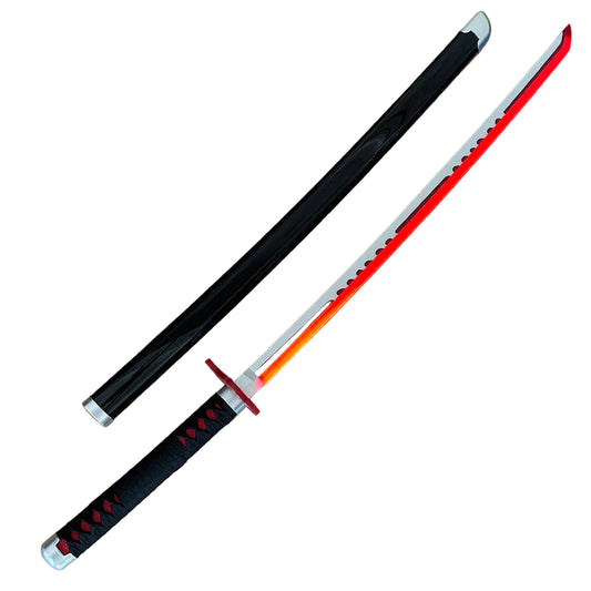 Tanjiro Kamado 2 Nichirin | Demon Slayer | Metal Light Up Katana Sword