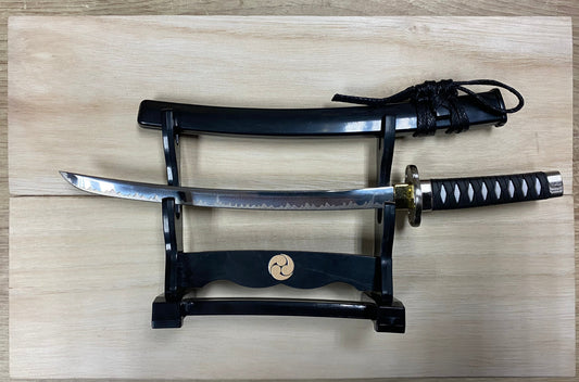 Dark Black Katana Letter Opener Sword