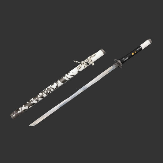 Smiling Kabuto-Mushi Ghost of Yotei Katana Sword