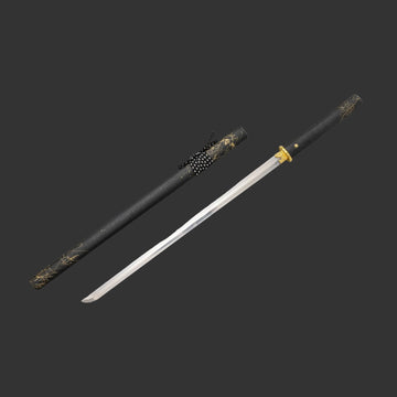 The Gilded Night Ghost of Yotei Katana Sword