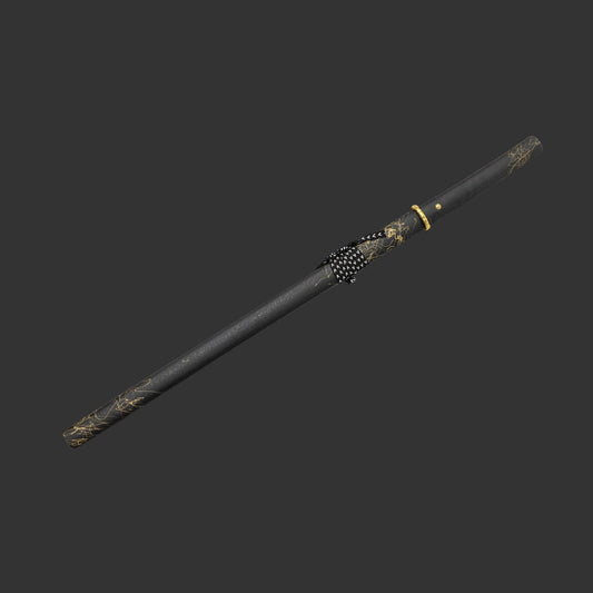 The Gilded Night Ghost of Yotei Katana Sword