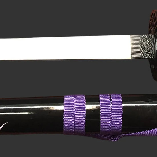 Purple Dragon Samurai Sword Set