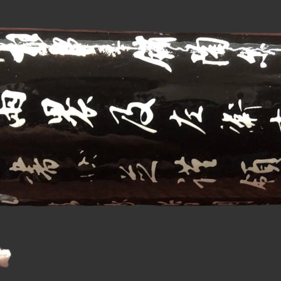 Black & White Dragon Samurai Sword Set