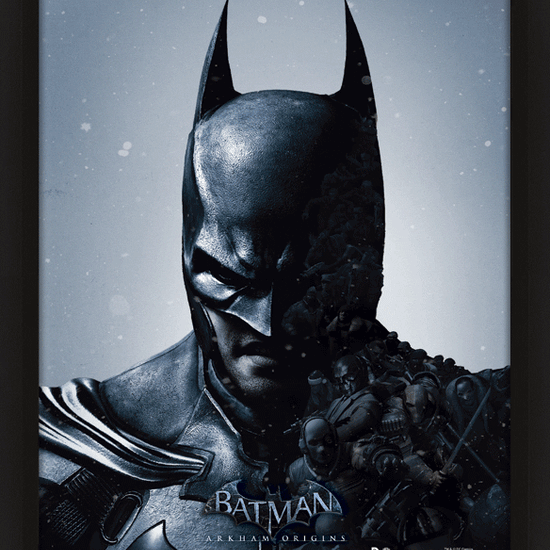 Batman Arkham Origins 3D Framed Picture