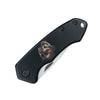 Black Sails Gold Skull Lock Knife