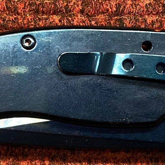 Blue Titan Lock Knife
