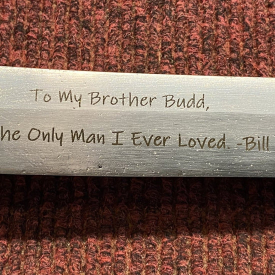 Budd "Hand Forged" Samurai Sword