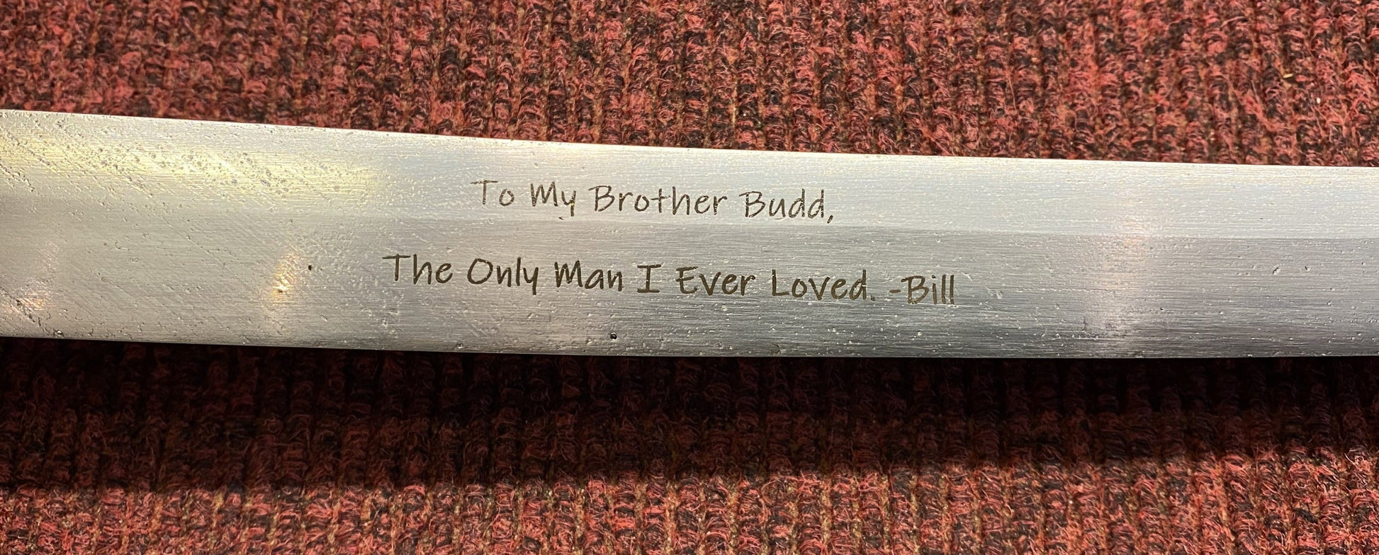 Budd "Hand Forged" Samurai Sword