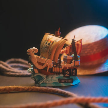 Going Merry Perpetual 3D Calendar One Piece