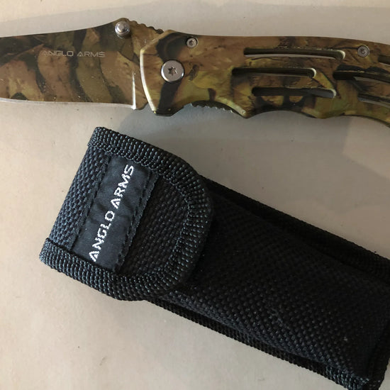 Camo Forest Lock Knife