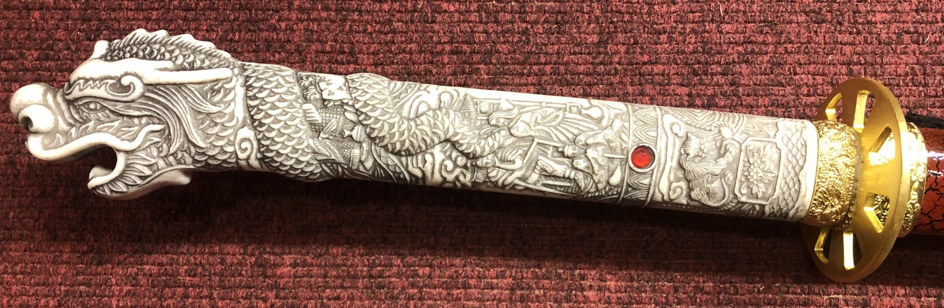 Connor (High) Hand Forged Straight Samurai Sword