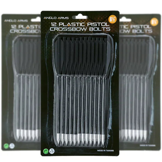 Crossbow Plastic Bolts - Pack of 12
