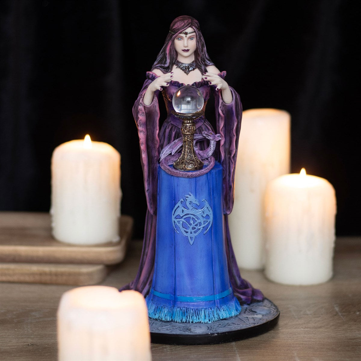 Crystal Ball Figurine Anne Stokes