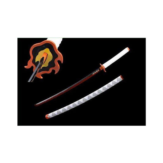 Demon Slayer Sword - Kyojuro Rengoku Red Nichirin Katana