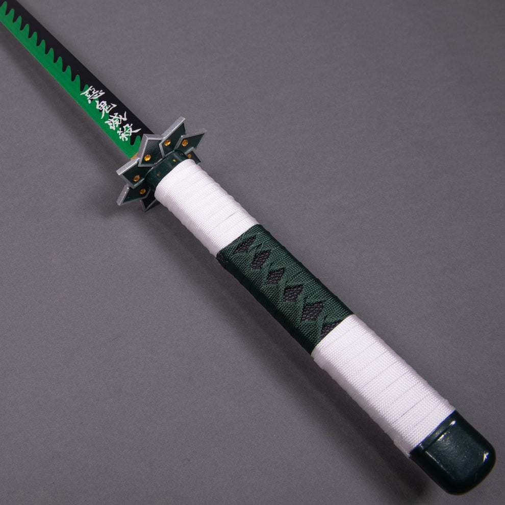 Sanemi Shinazugawa Nichirin Demon Slayer Katana Sword Ancient Warrior sanemi-shinazugawa-nichirin-demon-slayer-katana-sword-ancient-warrior