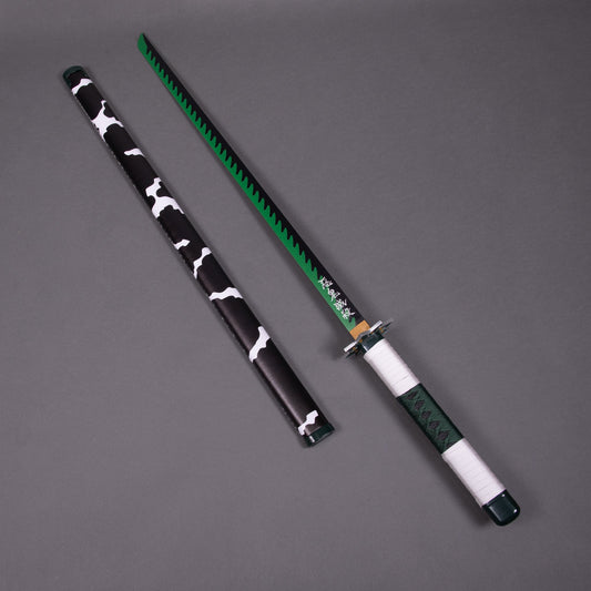 Demon Slayer Sword - Sanemi Shinazugawa Green Nichirin