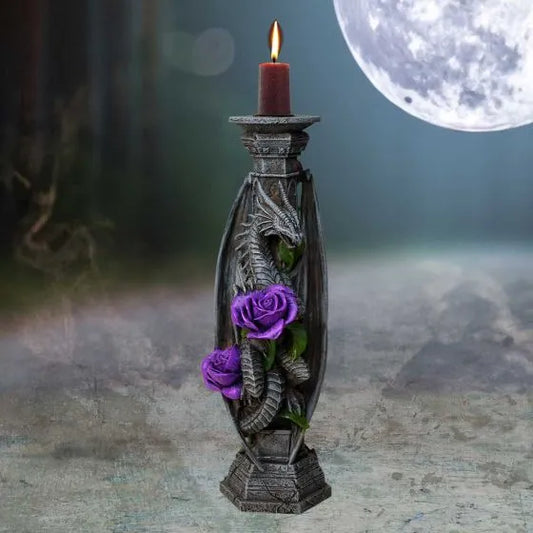 Dragon Beauty Candle Stick - Anne Stokes