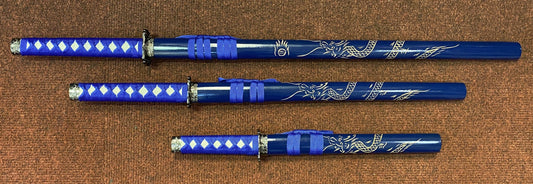 Dragon Blue (Straight) Samurai Set