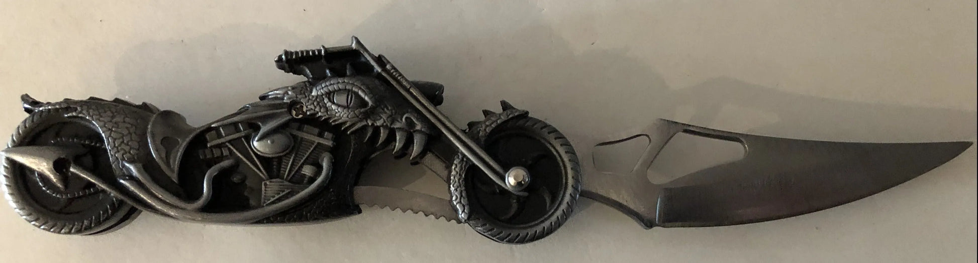 Dragon Eye Biker (light) Lock Knife